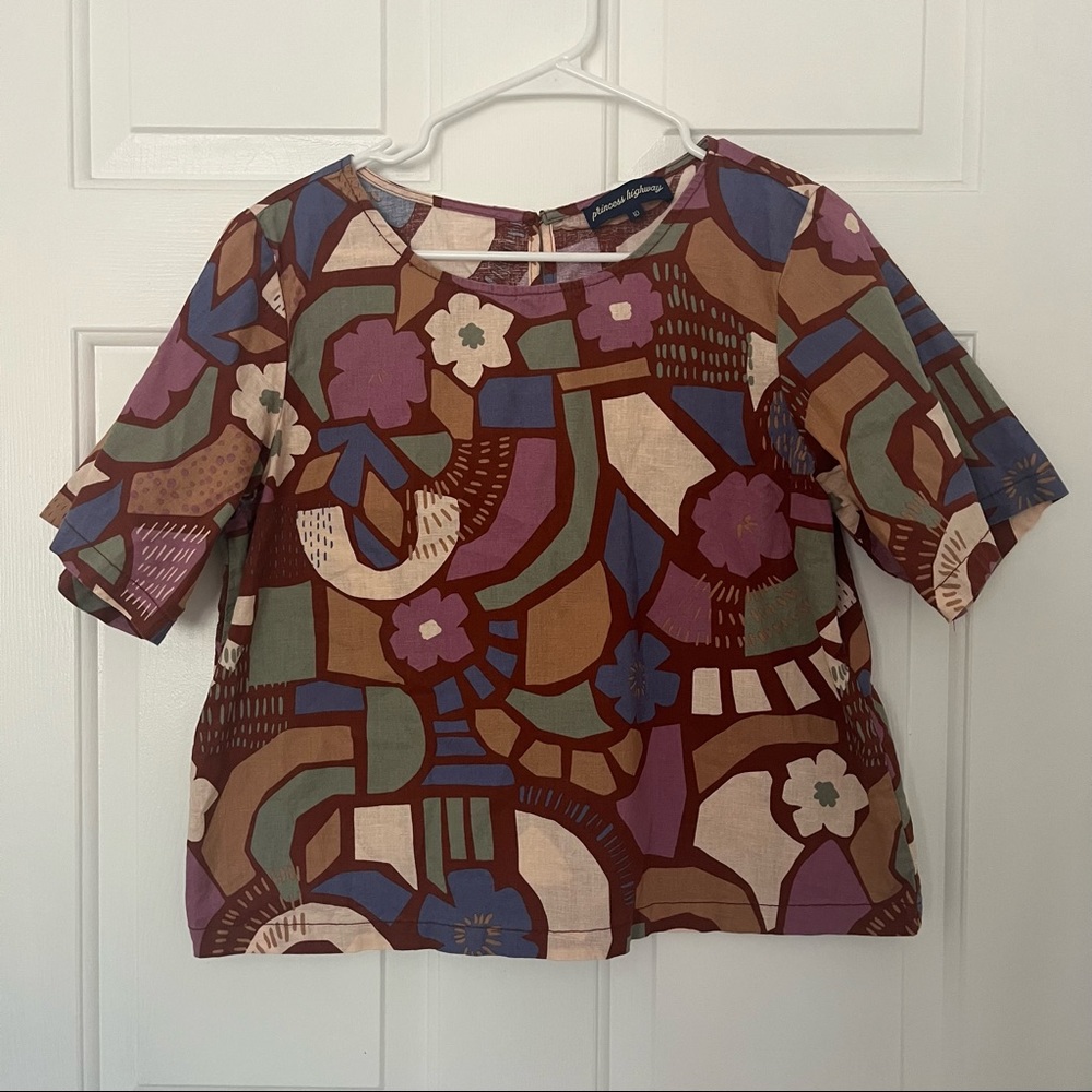 princess highway blouse -size 10/medium